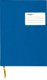 7.sans Protokol Kvarter 17x21cm 96 ark linjeret blå