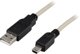 USB Kabel A till USB Mini 0,5m