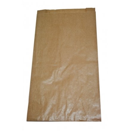 Papirpose 3kg 190/70x460 brun - Wulff Supplies
