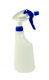 Sprayflaske SprayBasic 600ml hvid/blå