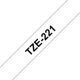 Mærketape Brother P-Touch TZe211 9mm sort på hvid
