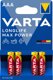 Batteri Varta Longlife Max Power LR03 AAA 1,5V