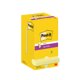Notis blokke Post-it® Super Sticky Z-Notes Canary Yellow 76x76mm