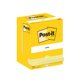 Notis blokke Post-it® Notes Canary Yellow 12 blok 76x102mm