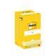 Notis blokke Post-it® Notes Canary Yellow 12 blok 76x76mm