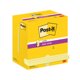 Notis blokke Post-it® Super Sticky Z-Notes Canary Yellow 127x76mm