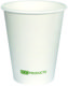 Hot Cup Bæger 235ml (8oz) Ø 80mm bambuspapir/PLA