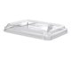 Låg til rektangulær madkasse 710-940 ml